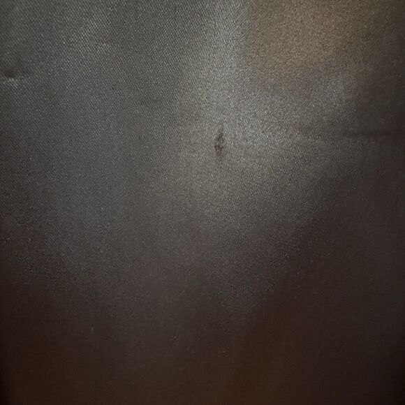 Vintage 60-70’s Leathercraft Womens Leather Coat M/L Black Double Breasted Lined - Picture 13 of 16